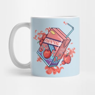 Cute Apple juice box Mug